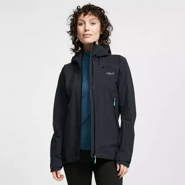 Rab womens arc store jacket black