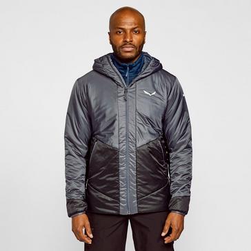 Grey Salewa Men’s Puez 2 Awp Hood Jacket