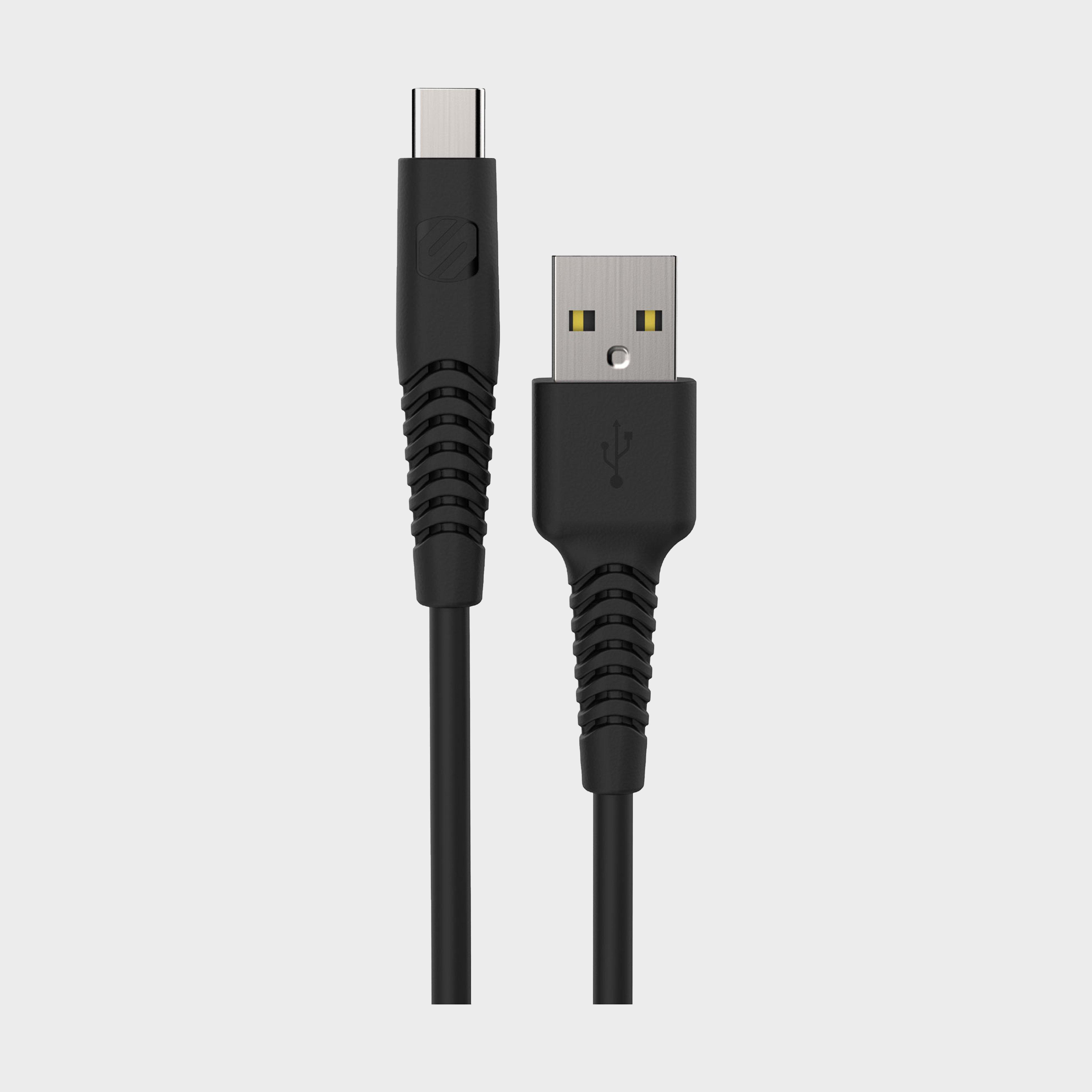 Scosche Scosche SyncAble HD (USB to Type-C Charge & Sync Heavy Du - Black, Black Scosche Scosche SyncAble HD (USB to Type-C Charge & Sync Heavy Du - Black, Black