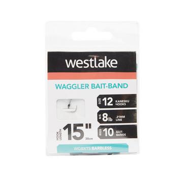 White Westlake Waggler Feeder Hook with Bait Band (Size 12)