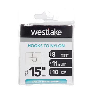 Silver Westlake Extra Strong Barbed Hooks 15? Size 8