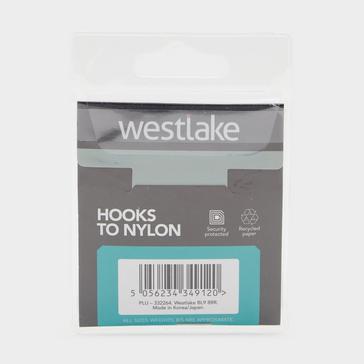 White Westlake Barbless Hooks to Nylon (Size 12)