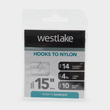 Westlake Barbless Hooks to Nylon (Size 12)