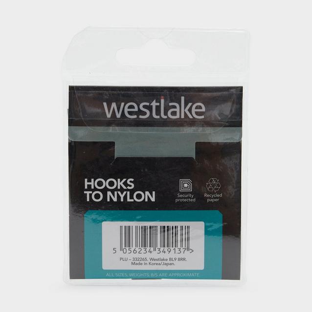 Westlake Barbless Hooks to Nylon (Size 14)