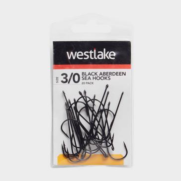 SILVER Westlake Black Aberdeen 20 Pack Size 3/0