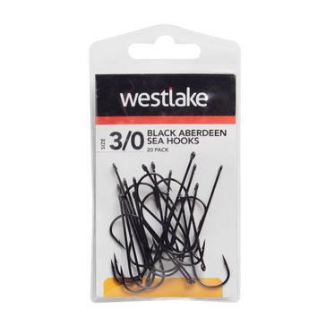 Black Westlake Black Aberdeen 20 Pack Size 3/0