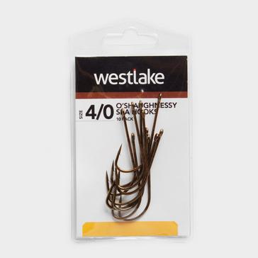 Black Westlake O'Shaughnessy Sea Hooks (Size 4/0)