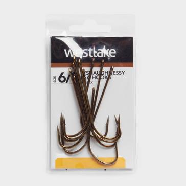 Black Westlake O'Shaughnessy Sea Hooks 6/0 10 Pack