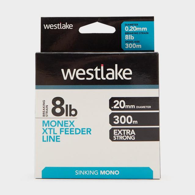 White Westlake Feeder Mono 8Lb 300M Brown image 1