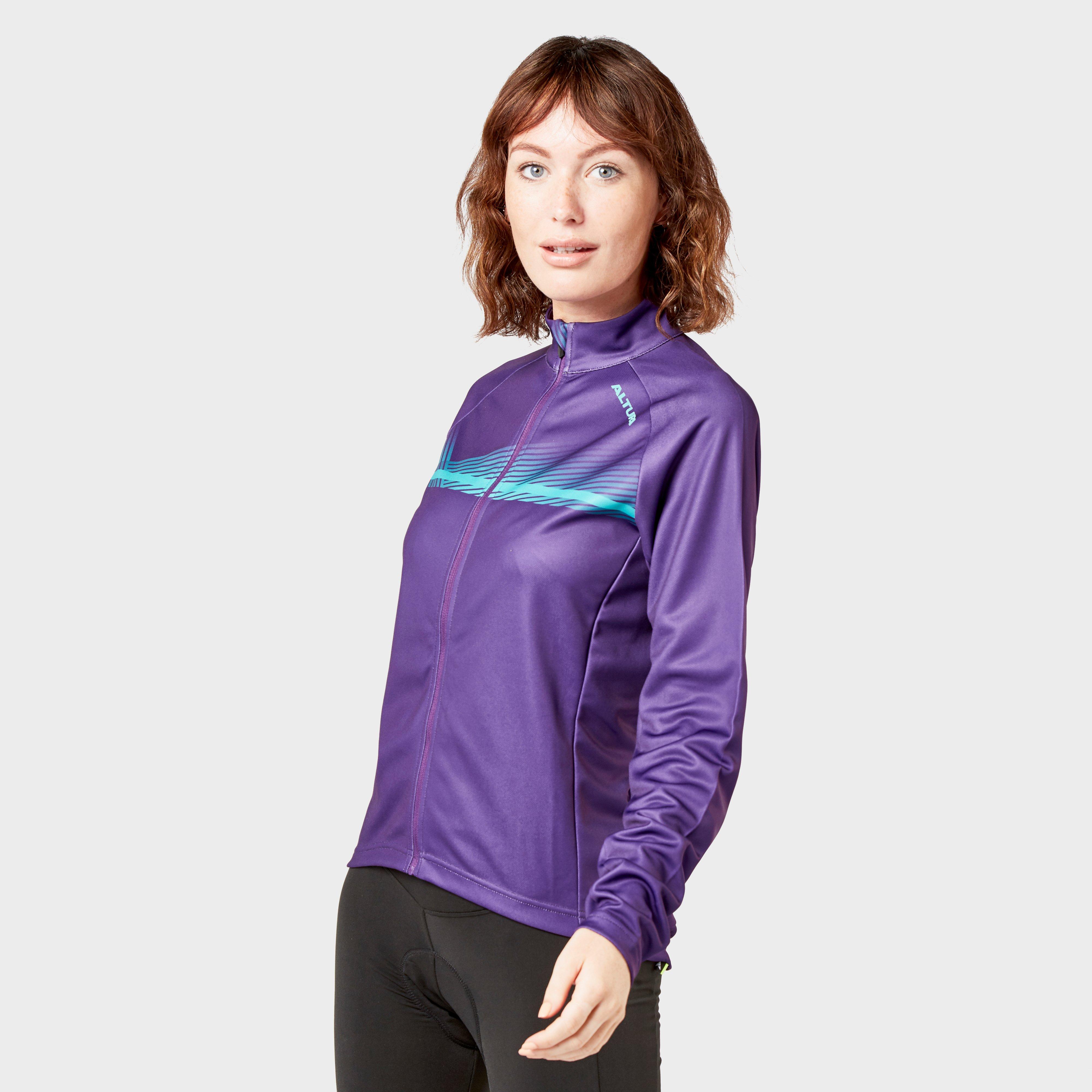 Altura Altura womens Airstream Long Sleeve Jersey - Purple, Purple Altura Altura womens Airstream Long Sleeve Jersey - Purple, Purple