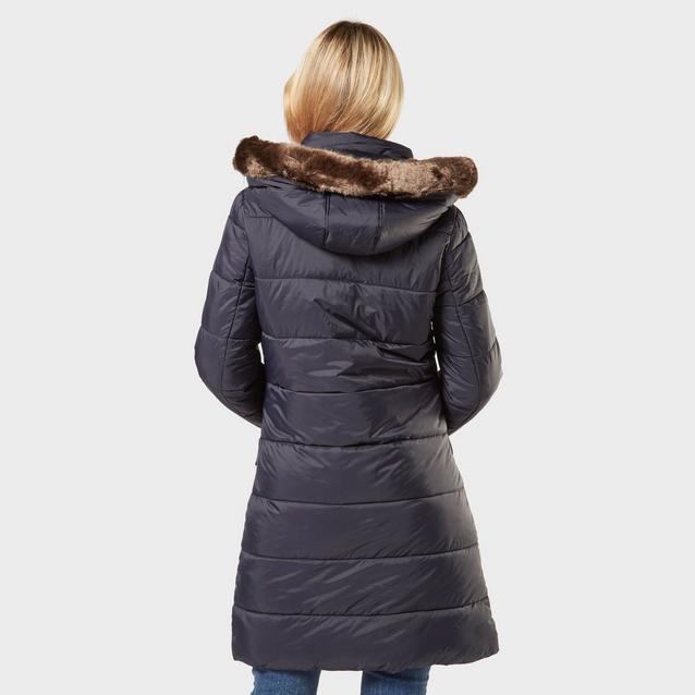 Joules Women s Hartwell Longline Baffle Jacket