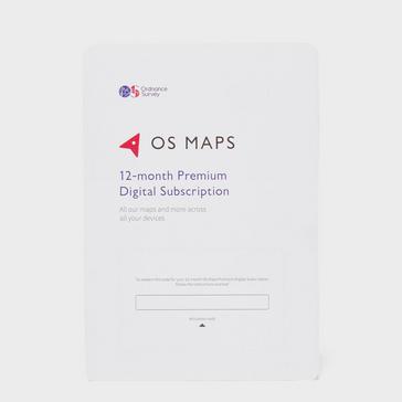 Blue Ordnance Survey OS Maps 12 Month Subscription