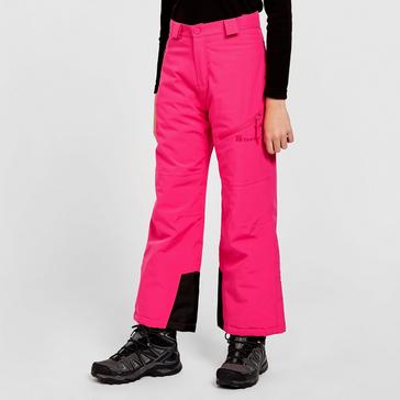 Pink The Edge Kids' Vail Stretch Salopettes