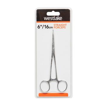 SILVER Westlake Straight Forceps (16cm)