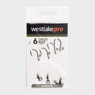 SILVER Westlake Chod Rig Micro-barbed Size 6 4pcs