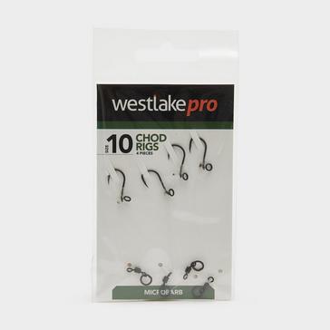 Black Westlake Chod Rig Micro-barbed Size 10 4pcs