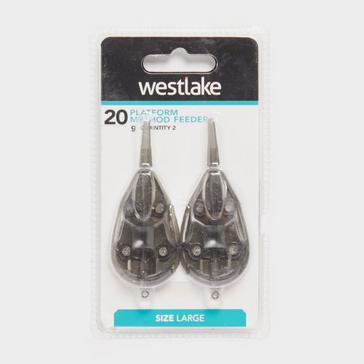 Silver Westlake 20G Method Feeder Plat Lg 2 Pk