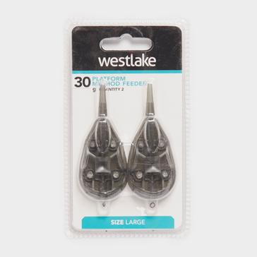 GREY Westlake 30G Method Feeder Plat Lg 2 Pk