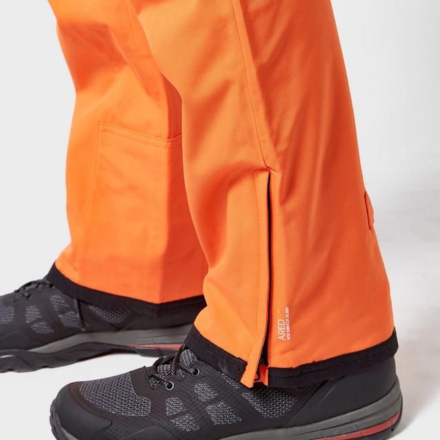 Mens hot sale orange salopettes