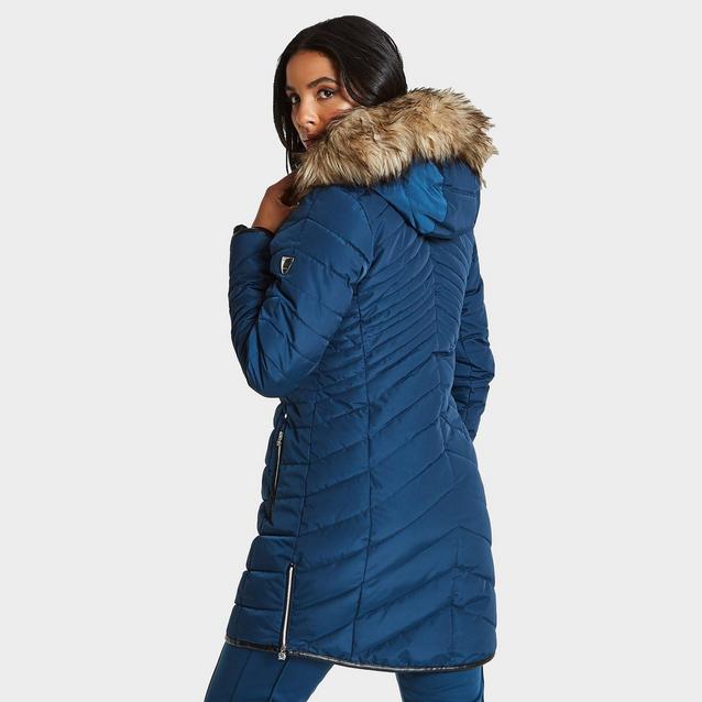 Long ski 2025 coat womens