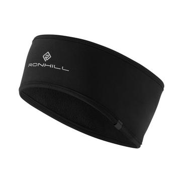 BLACK Ronhill Wind-Block Headband