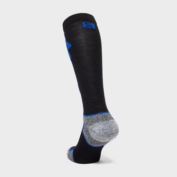 Black SALOMON SOCKS Men's Ice Ski Socks