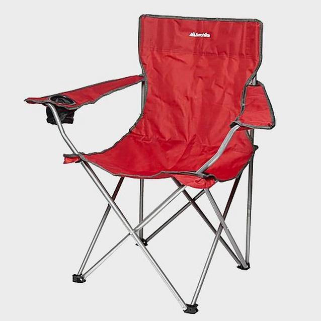 Red Eurohike Peak Folding Chair image 1