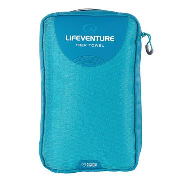 Blue LIFEVENTURE SoftFibre Giant Trek Towel