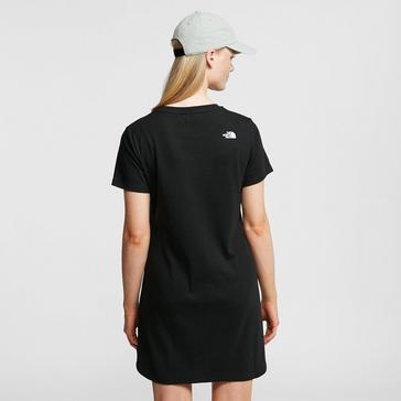 Black The North Face Simple Dome T-Shirt Dress Women's