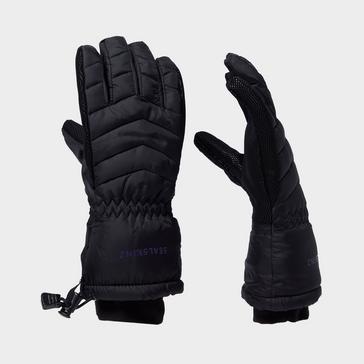 Black Sealskinz Women's Hybrid Outdoor Gloves