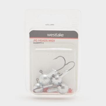 Silver Westlake Jig Heads Assorted Pack 0.8G & 1.5G