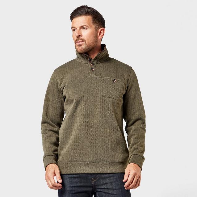 Button neck 2025 fleece pullover