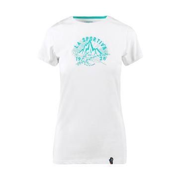 White LA Sportiva Women's Hipster T-Shirt