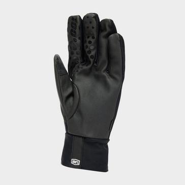 Black 100% Men's Brisker Hydromatic Waterproof Gloves