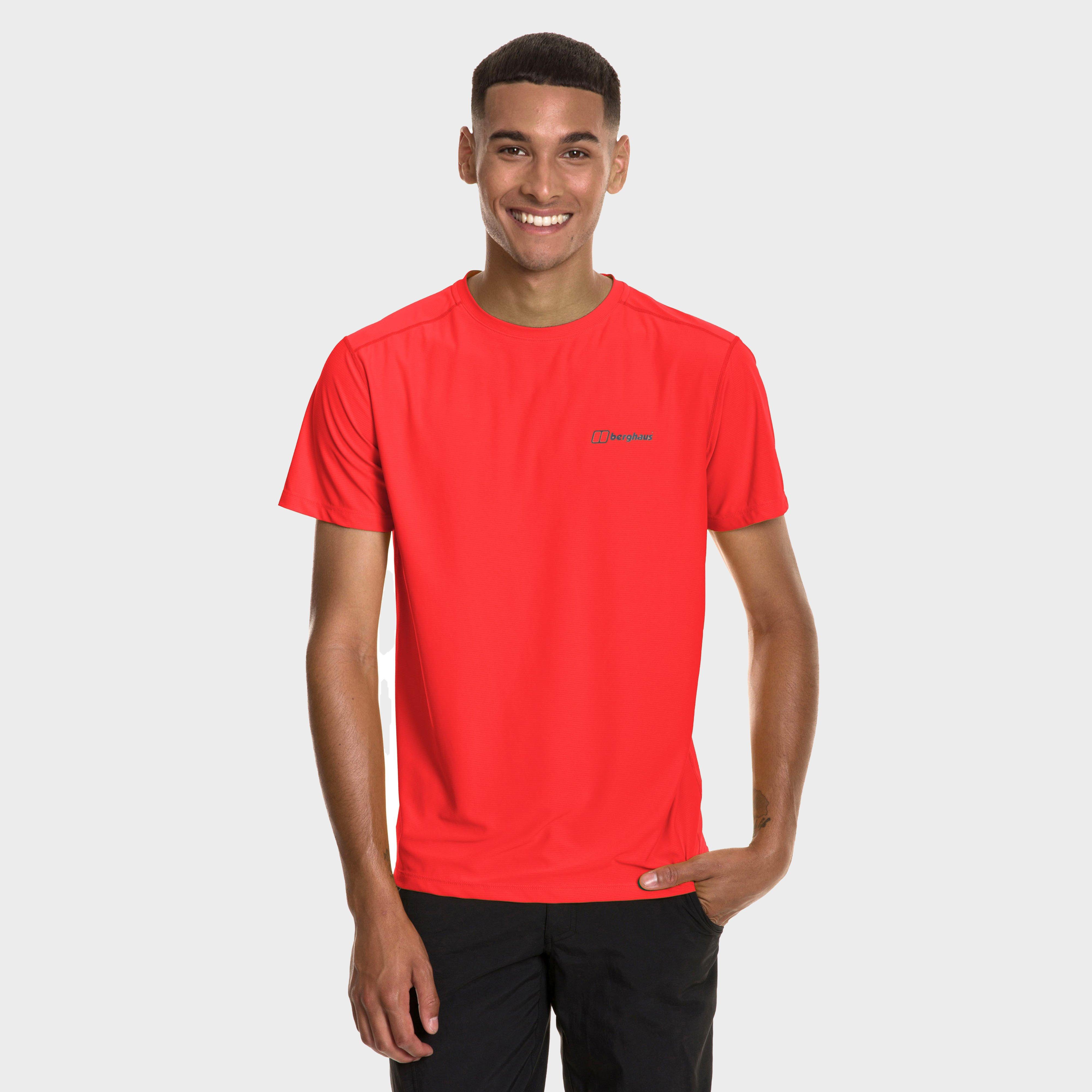 red berghaus t shirt