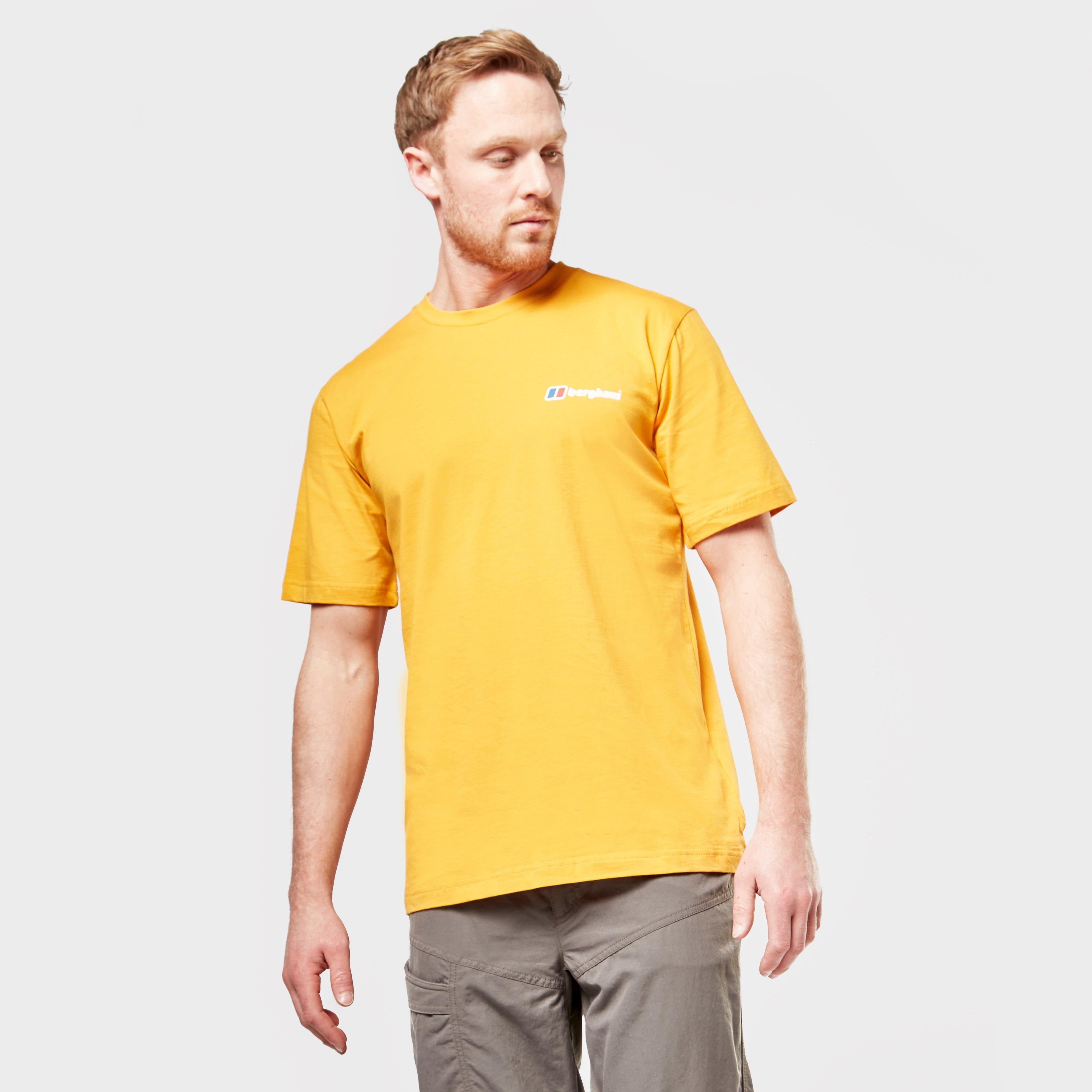 Image of Berghaus Small Logo T-Shirt - Yellow/Yelw, Yellow/YELW