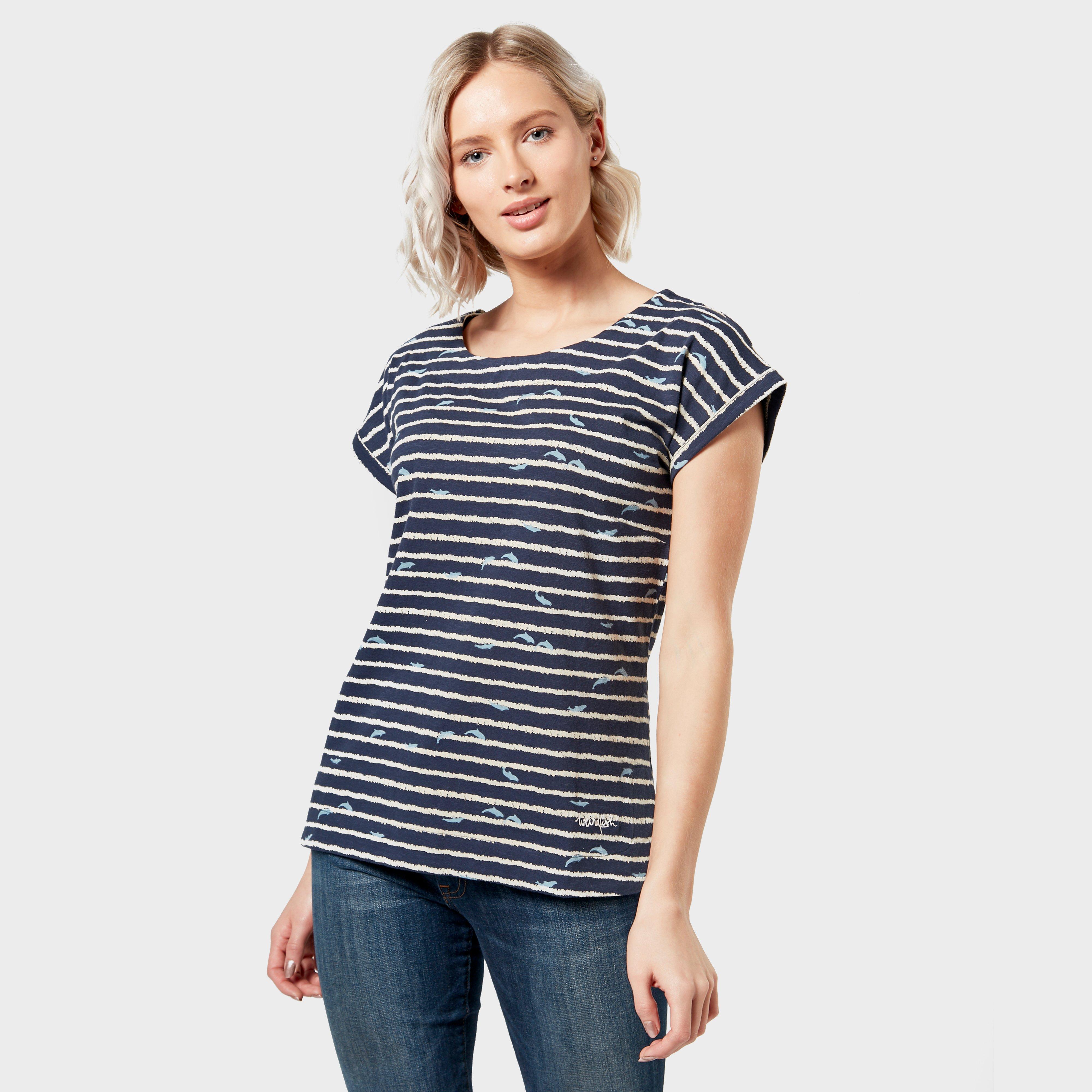 Weird Fish Weird Fish Womens Thandi Patterned T-Shirt - Black/White, Black/White Weird Fish Weird Fish Womens Thandi Patterned T-Shirt - Black/White, Black/White