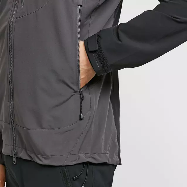 Men's frontier shop hooded softshell jacket