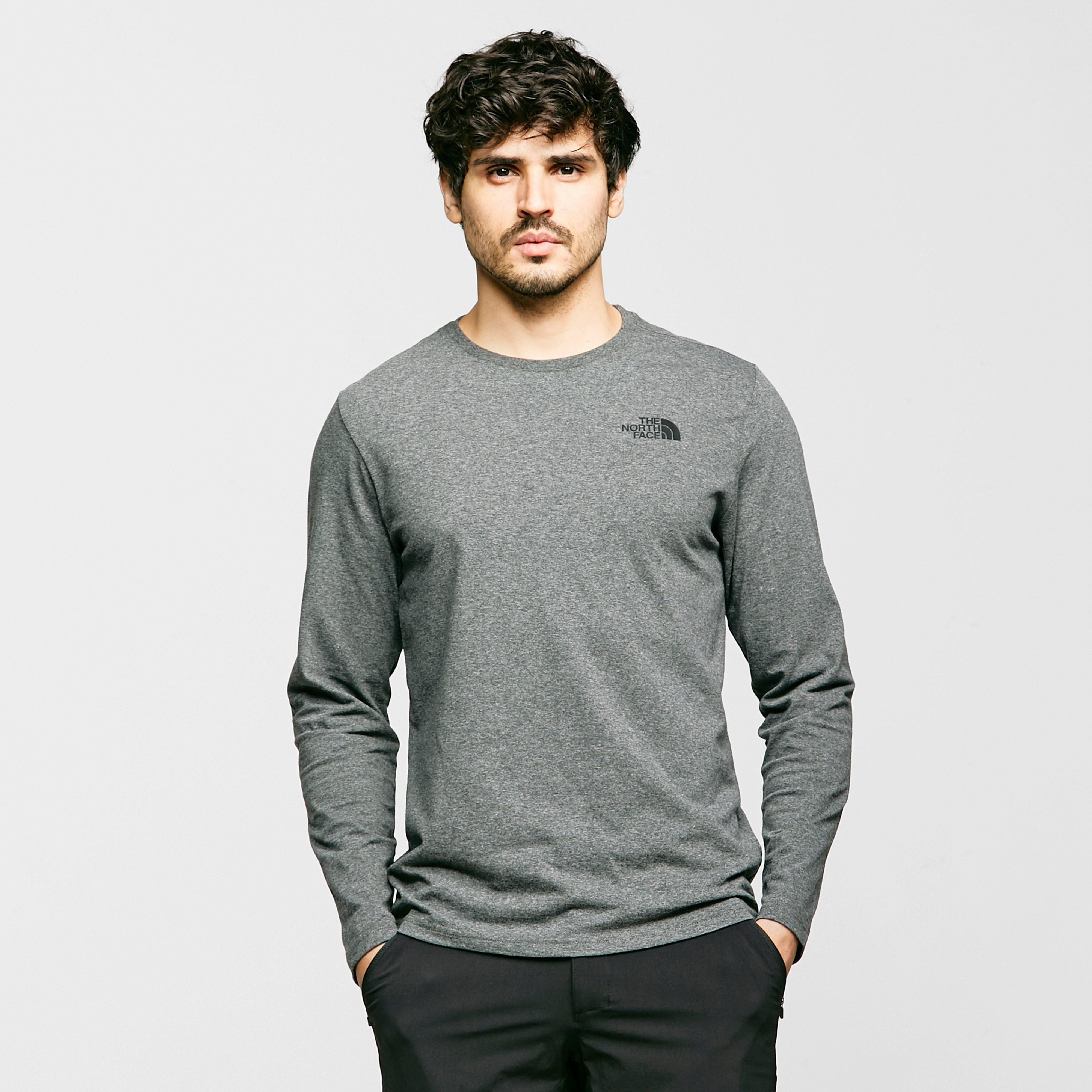 north face grey top