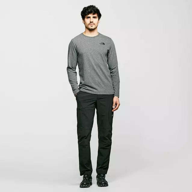 the north face men's hyperlayer fd long sleeve crew