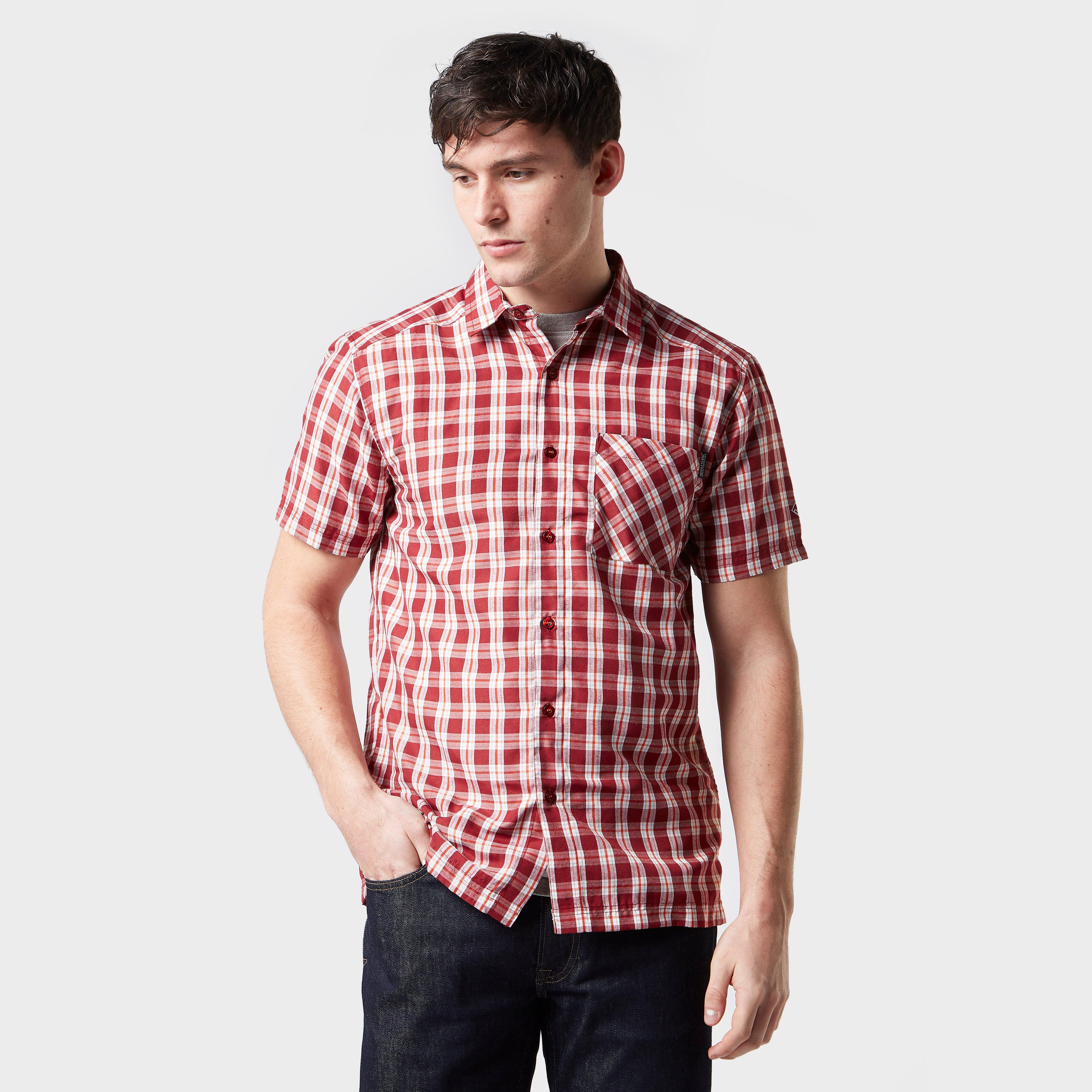 Regatta Regatta Mens Mindano V Long Sleeve Shirt - Red, Red Regatta Regatta Mens Mindano V Long Sleeve Shirt - Red, Red