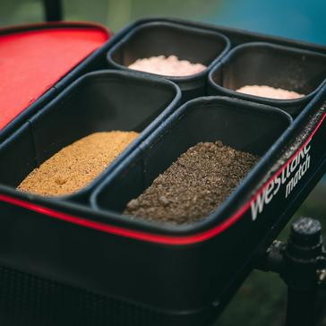 Black Westlake Solid Lid 5pc Bait Case Set