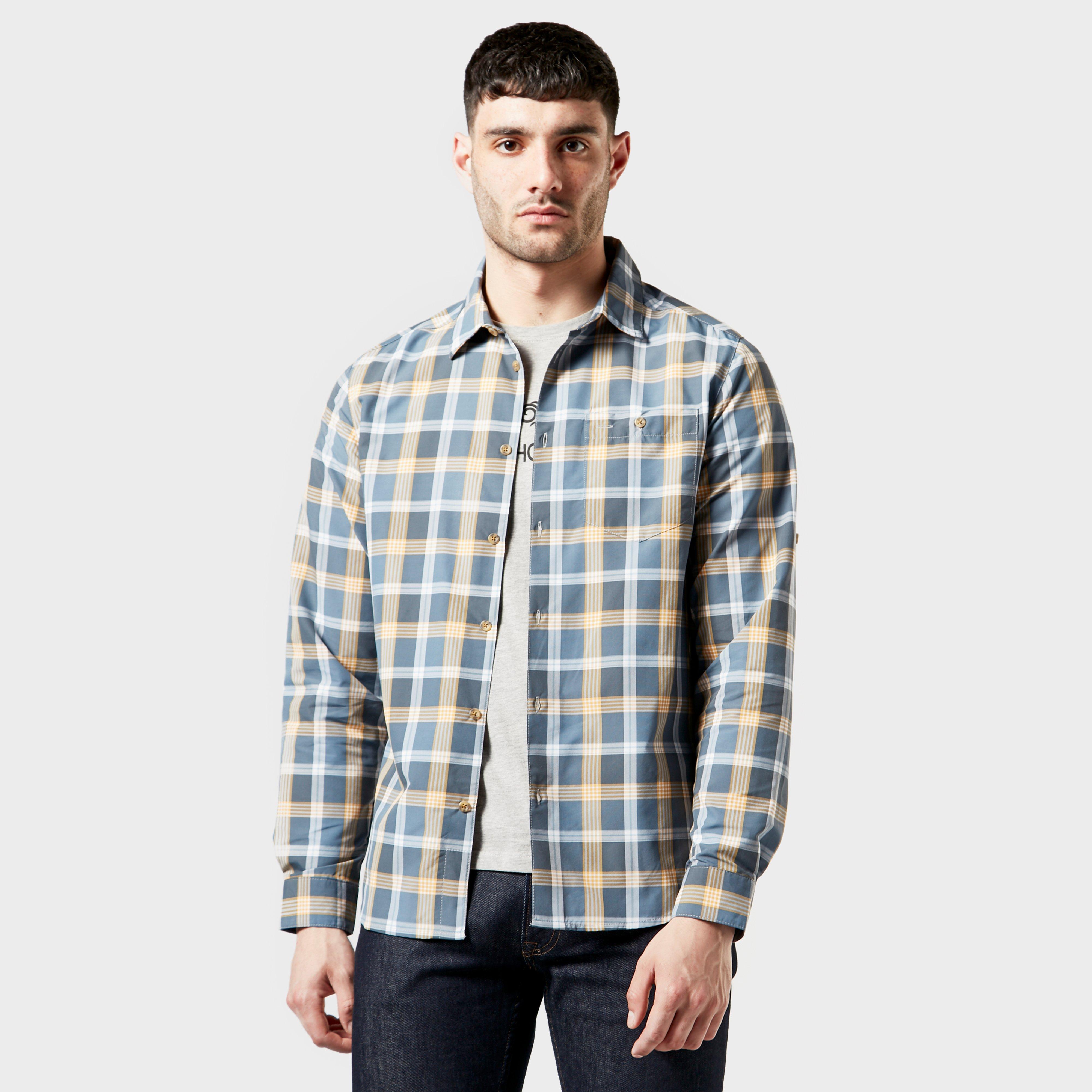 Craghoppers Craghoppers Mens NosiLife Balbor Long Sleeved Check Shirt - Blue, Blue Craghoppers Craghoppers Mens NosiLife Balbor Long Sleeved Check Shirt - Blue, Blue
