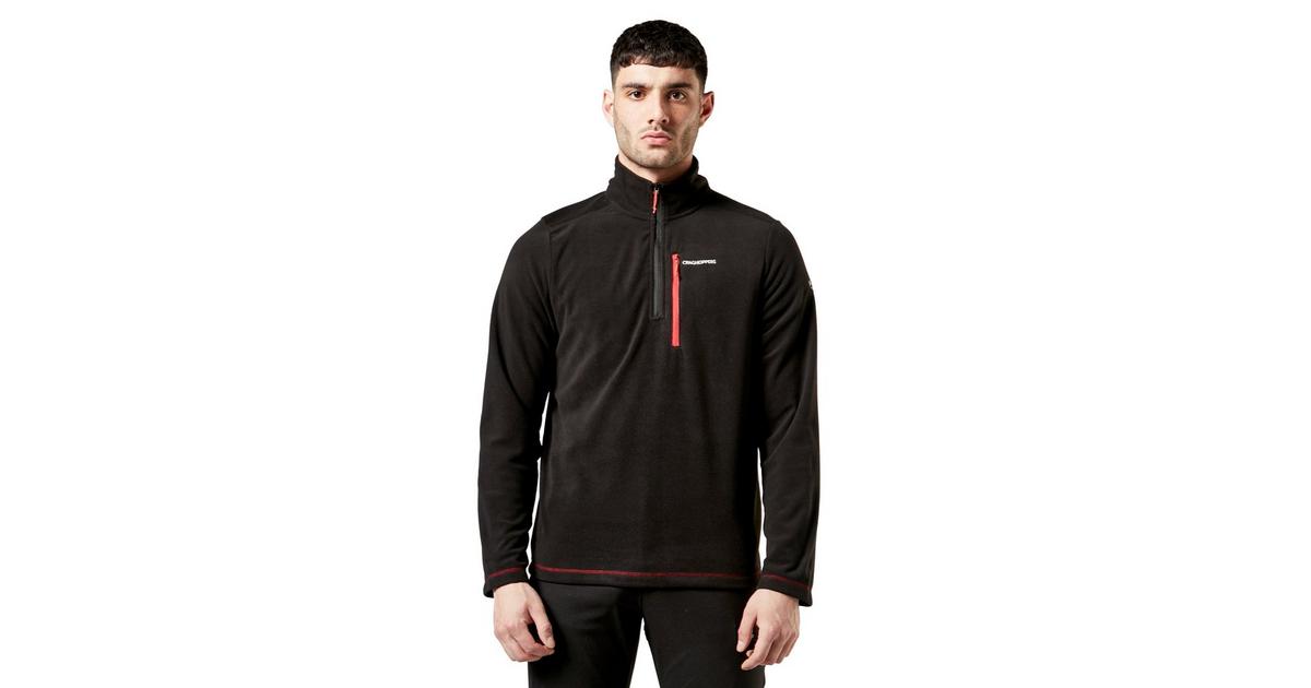 Craghoppers Evans Half Zip Fleece (black)