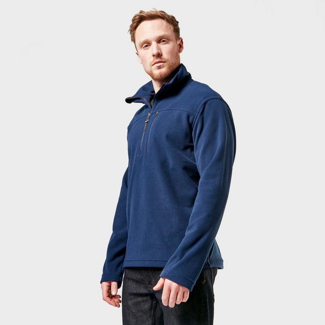 Brasher Fountains Half Zip Fleece navy