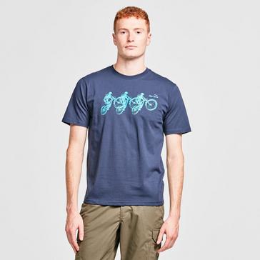 Navy Peter Storm Men's Triple Bike T-Shirt