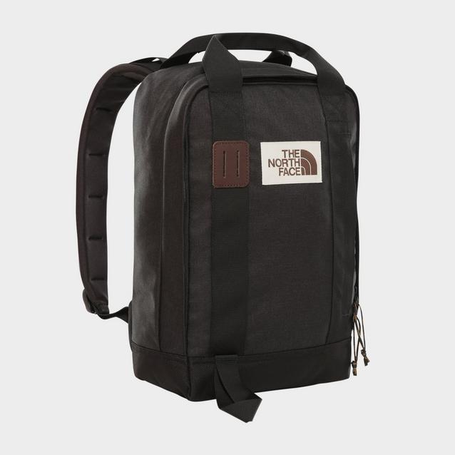 North face tote backpack black sale