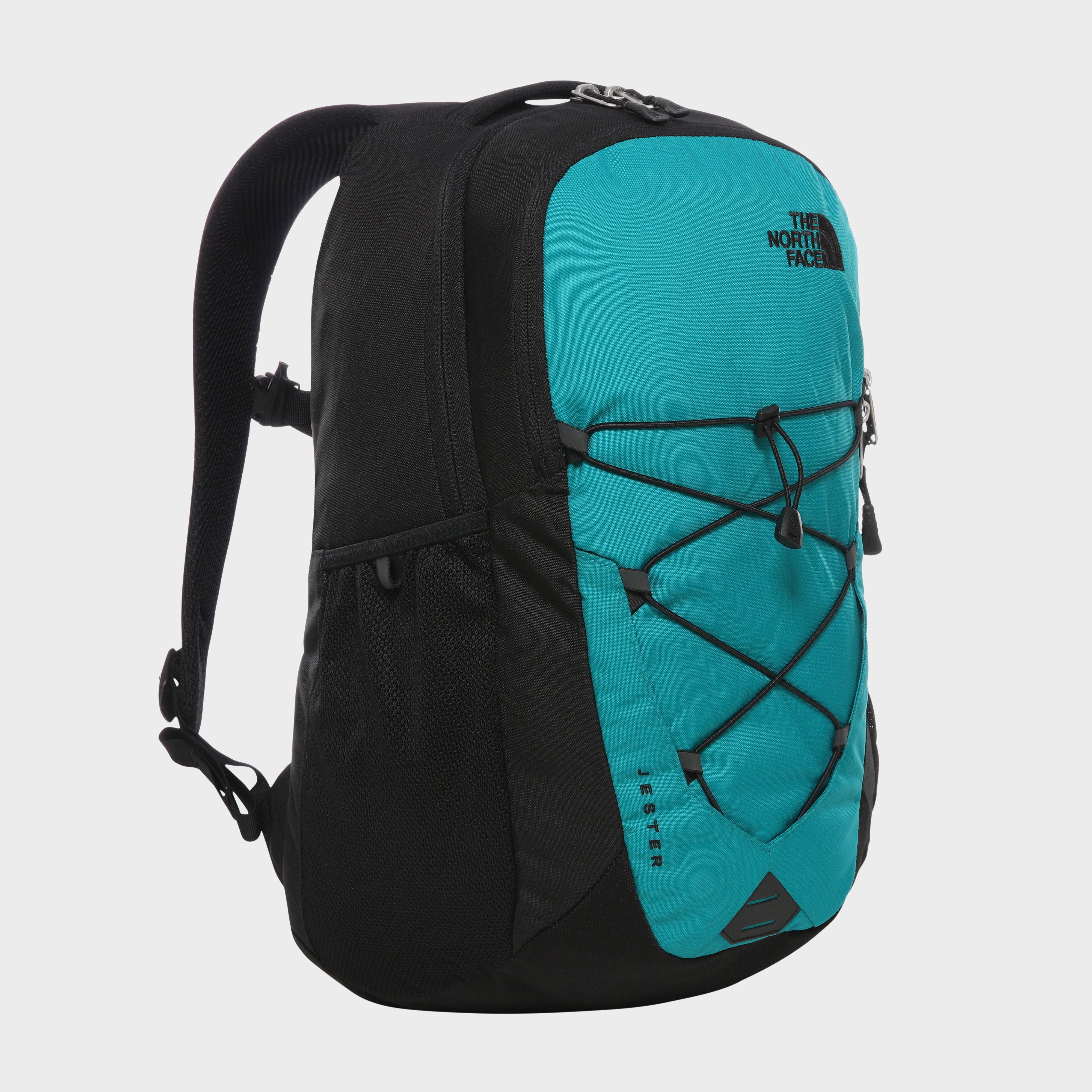 north face jester backpack green