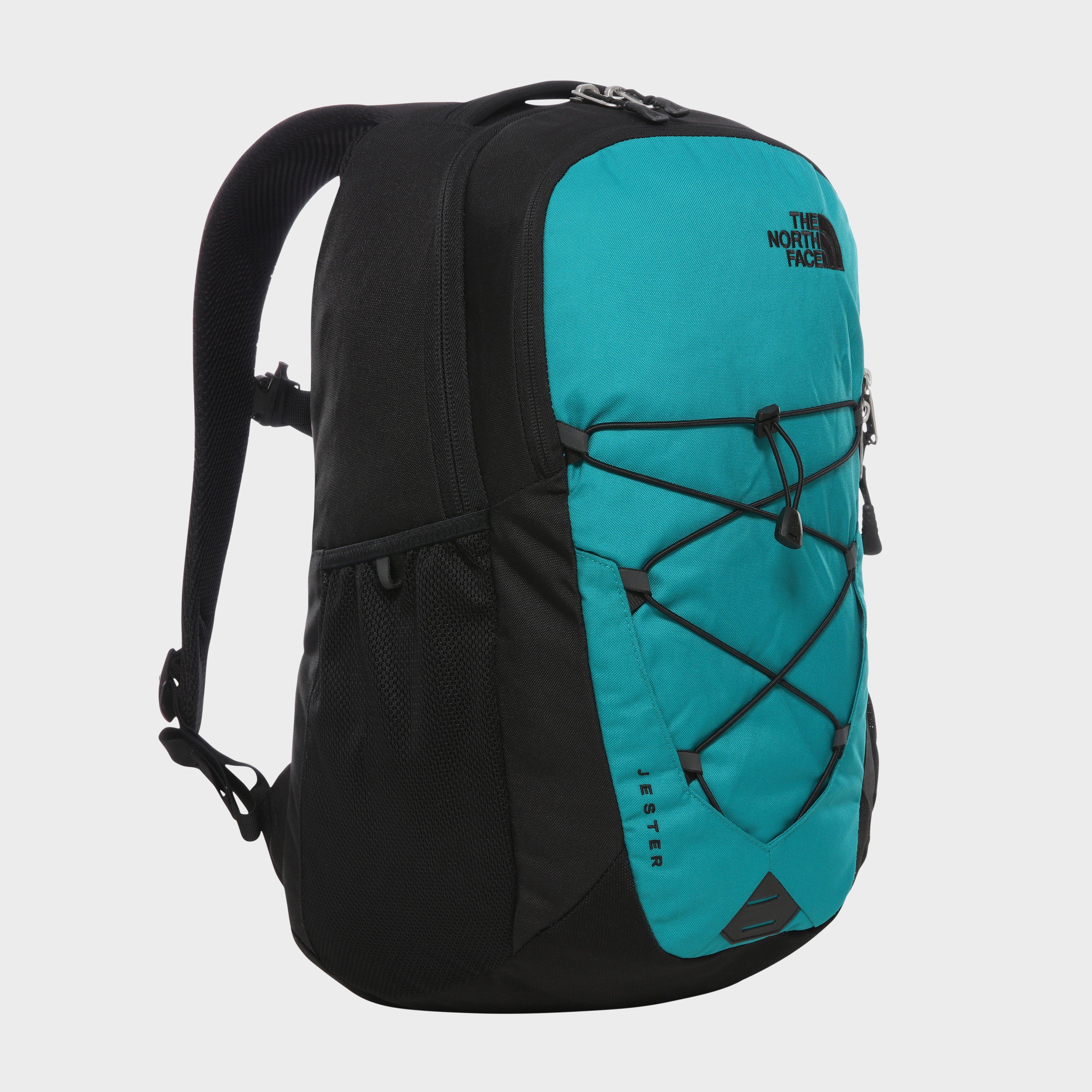 north face jester backpack green