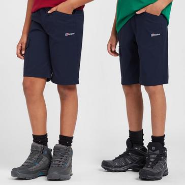 Navy Berghaus Navigator Woven Shorts Junior